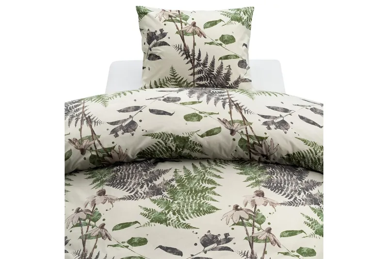 Påslakanset Enkelsäng Harmony 2-Dels Skogsdunge, Grön