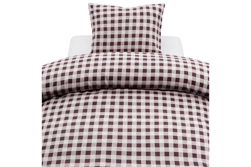 Påslakanset Enkelsäng Harmony 2-Dels Turild - Brun - Textilier & mattor - Sängkläder - Bäddset & påslakanset
