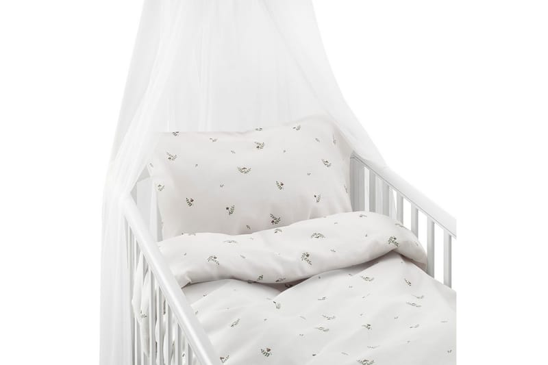 Påslakanset till Spjälsäng 2-Dels Alvin Beige