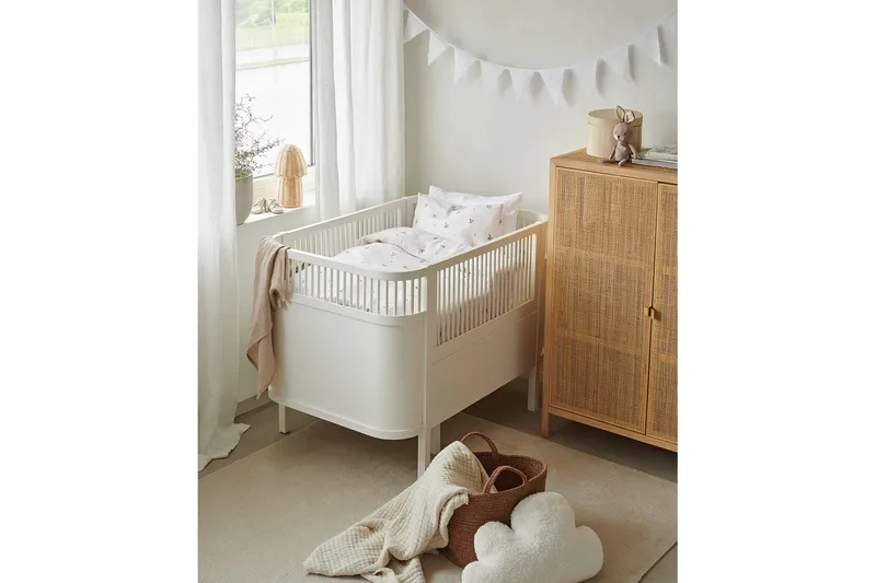 Påslakanset till Spjälsäng 2-Dels Alvin Beige - Textilier & mattor - Sängkläder - Påslakan