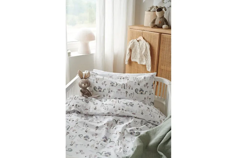 Påslakanset till Spjälsäng 2-Dels Fingal Pastell - Textilier & mattor - Sängkläder - Täcke - Enkeltäcke