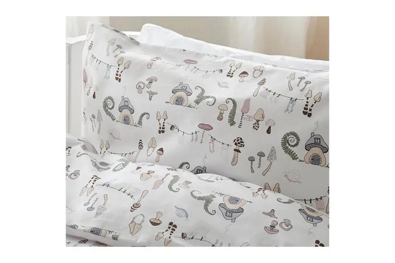 Påslakanset till Spjälsäng 2-Dels Fingal Pastell - Textilier & mattor - Sängkläder - Täcke - Enkeltäcke