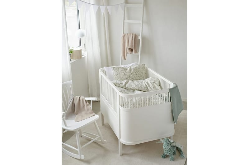 Påslakanset till Spjälsäng 2-Dels Hedda - Grön - Textilier & mattor - Sängkläder - Bäddset & påslakanset