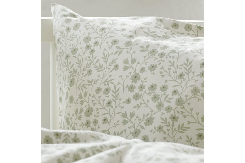 Påslakanset till Spjälsäng 2-Dels Hedda - Grön - Textilier & mattor - Sängkläder - Bäddset & påslakanset