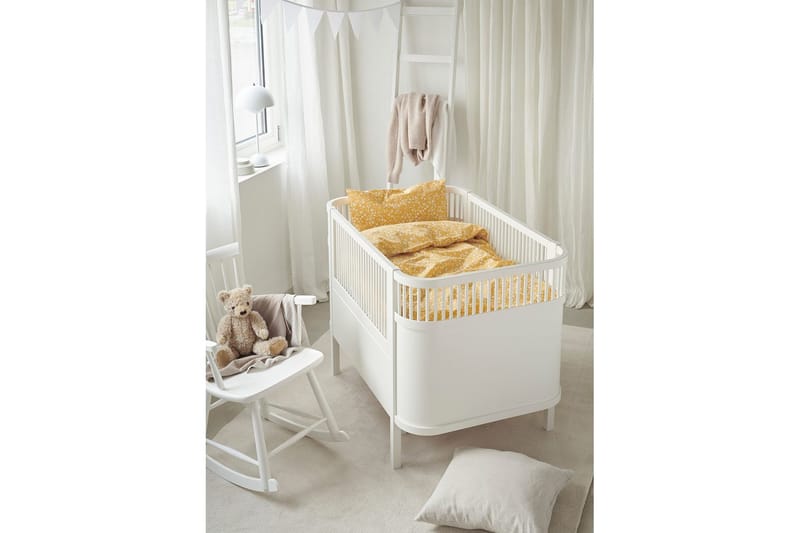 Påslakanset till Spjälsäng 2-Dels Hedda - Gul - Textilier & mattor - Sängkläder - Bäddset & påslakanset