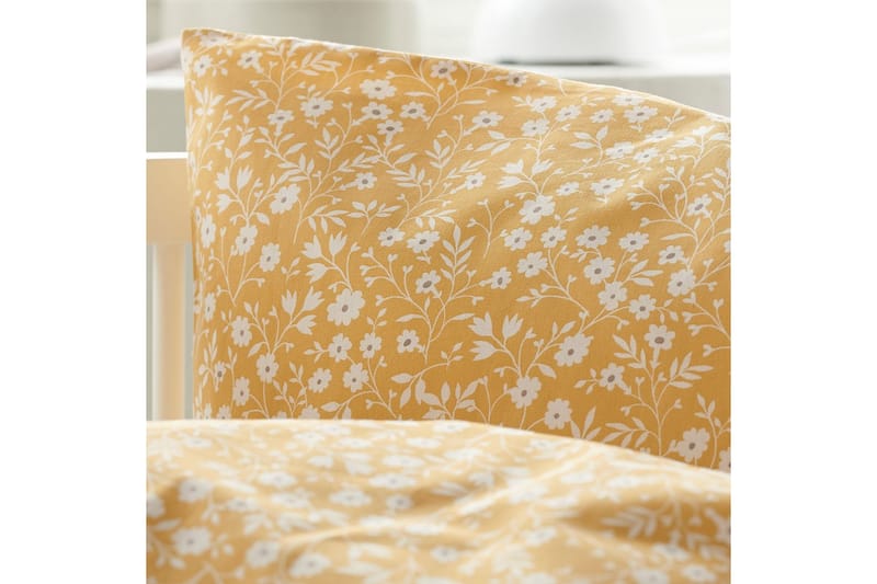 Påslakanset till Spjälsäng 2-Dels Hedda - Gul - Textilier & mattor - Sängkläder - Bäddset & påslakanset