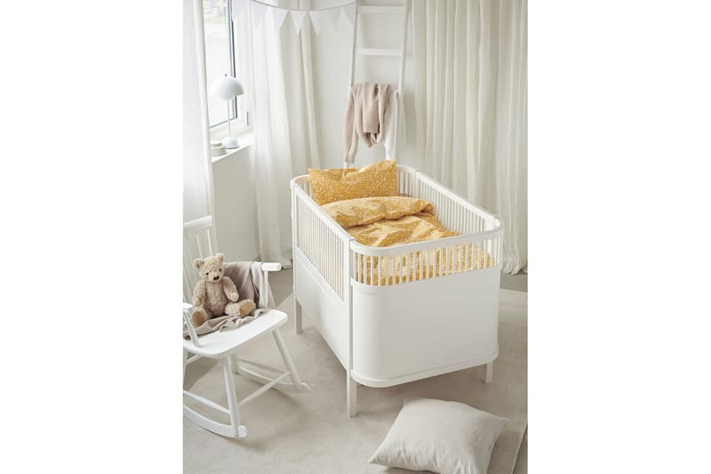 Påslakanset till Spjälsäng 2-Dels Hedda - Gul - Textilier & mattor - Sängkläder - Bäddset & påslakanset