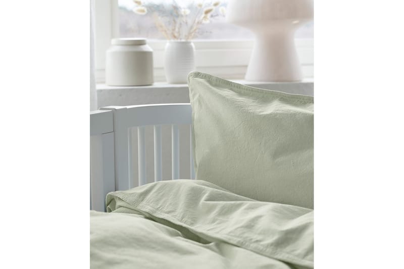 Påslakanset till Spjälsäng 2-Dels Humble - Grön - Textilier & mattor - Sängkläder - Bäddset & påslakanset