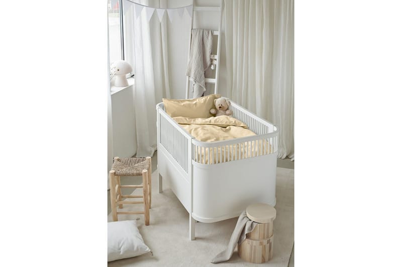 Påslakanset till Spjälsäng 2-Dels Humble - Gul - Textilier & mattor - Sängkläder - Bäddset & påslakanset