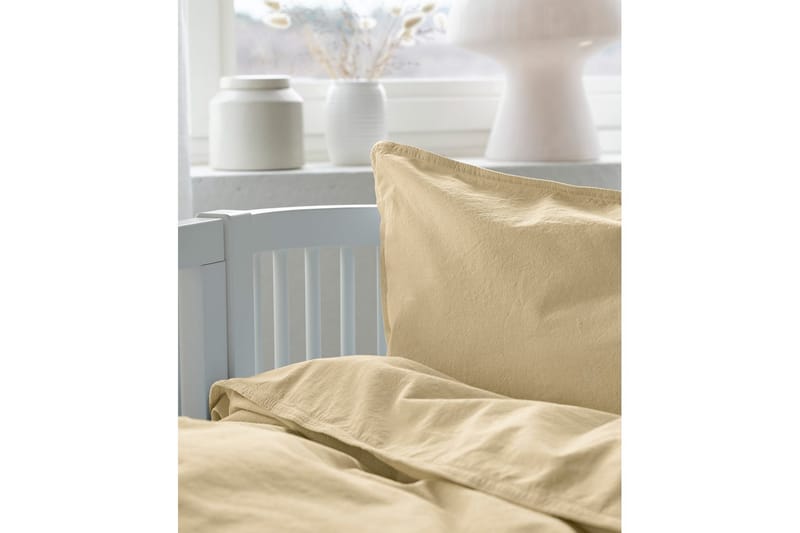 Påslakanset till Spjälsäng 2-Dels Humble - Gul - Textilier & mattor - Sängkläder - Bäddset & påslakanset