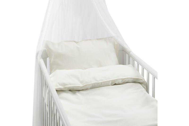 Påslakanset till Spjälsäng 2-Dels Humble - Vit - Textilier & mattor - Sängkläder - Bäddset & påslakanset