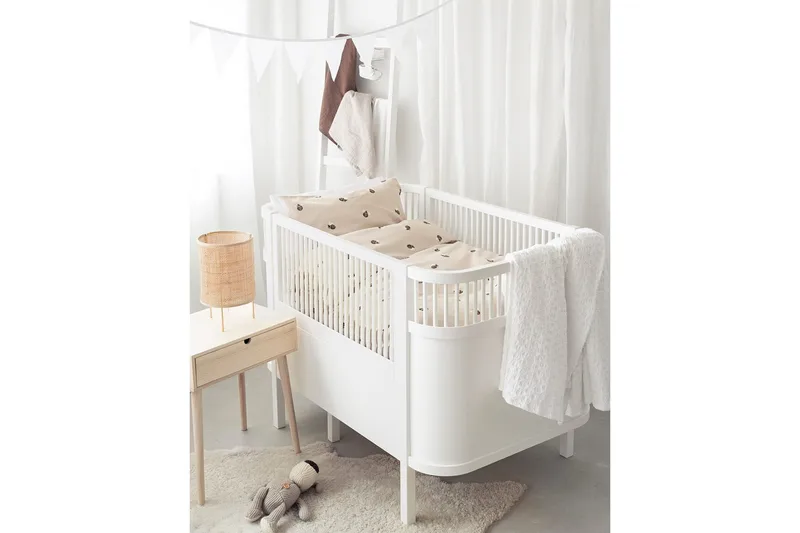 Påslakanset till Spjälsäng 2-Dels Humla Sand - Textilier & mattor - Sängkläder - Bäddset & påslakanset