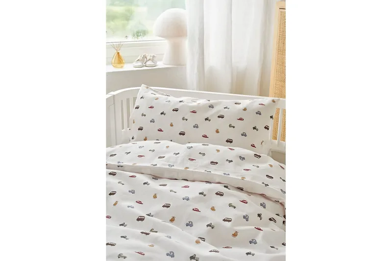 Påslakanset till Spjälsäng 2-Dels John Beige - Textilier & mattor - Sängkläder - Täcke - Enkeltäcke