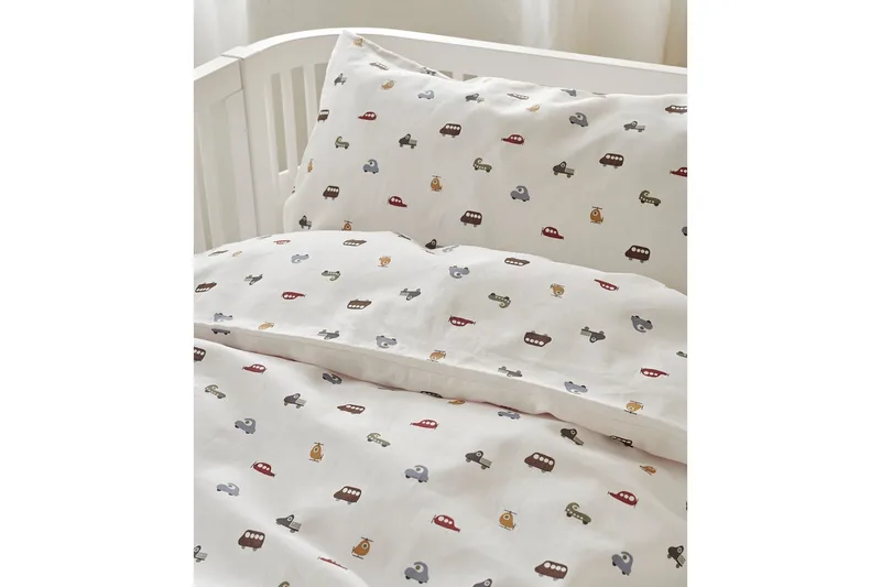 Påslakanset till Spjälsäng 2-Dels John Beige - Textilier & mattor - Sängkläder - Täcke - Enkeltäcke