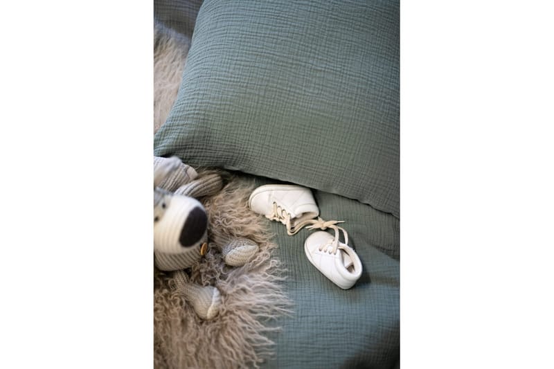 Påslakanset till Spjälsäng 2-Dels Rolling - Grön - Textilier & mattor - Sängkläder - Bäddset & påslakanset