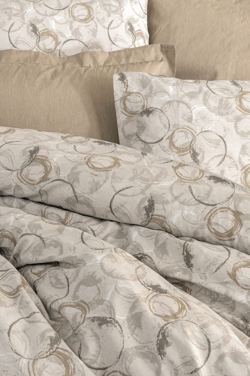 Salvarn Bäddset 240x220 cm - Beige - Textilier & mattor - Sängkläder - Bäddset & påslakanset