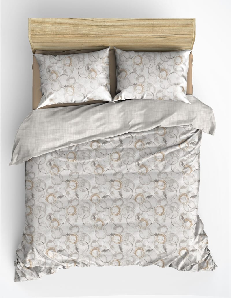 Salvarn Bäddset 240x220 cm - Beige - Textilier & mattor - Sängkläder - Bäddset & påslakanset