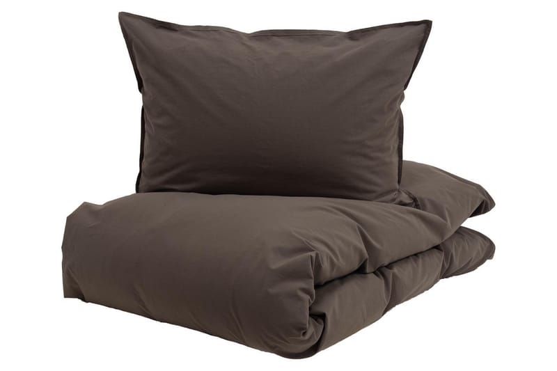 BREEZE Bäddset 150x210/50x60 cm Brun - Sängkläder - Bäddset & påslakanset