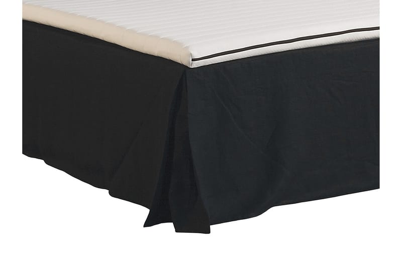 CAP Sängkappa 160x200 cm Svart - Sängkappa kontinentalsäng - Sängkappa dubbelsäng - Sängkläder
