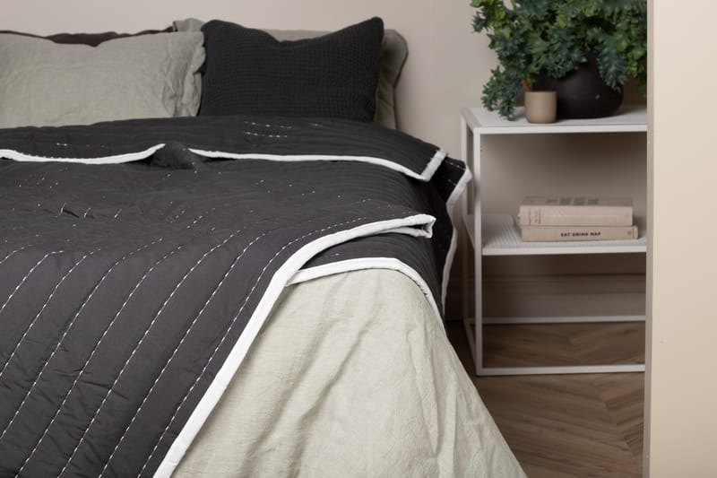 CHARRONLAKE Överkast 150x250 cm Antracit - Överkast - Sängkläder - Överkast dubbelsäng