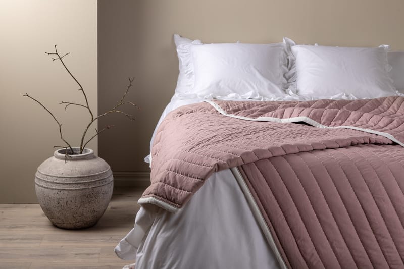 CHARRONLAKE Överkast 150x250 cm Ljusrosa - Överkast - Sängkläder - Överkast dubbelsäng