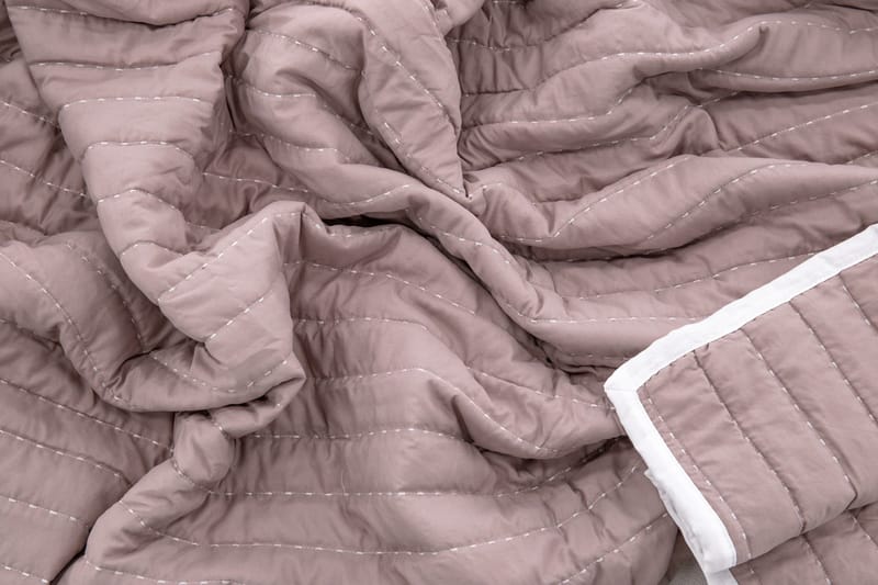 CHARRONLAKE Överkast 150x250 cm Ljusrosa - Överkast - Sängkläder - Överkast dubbelsäng