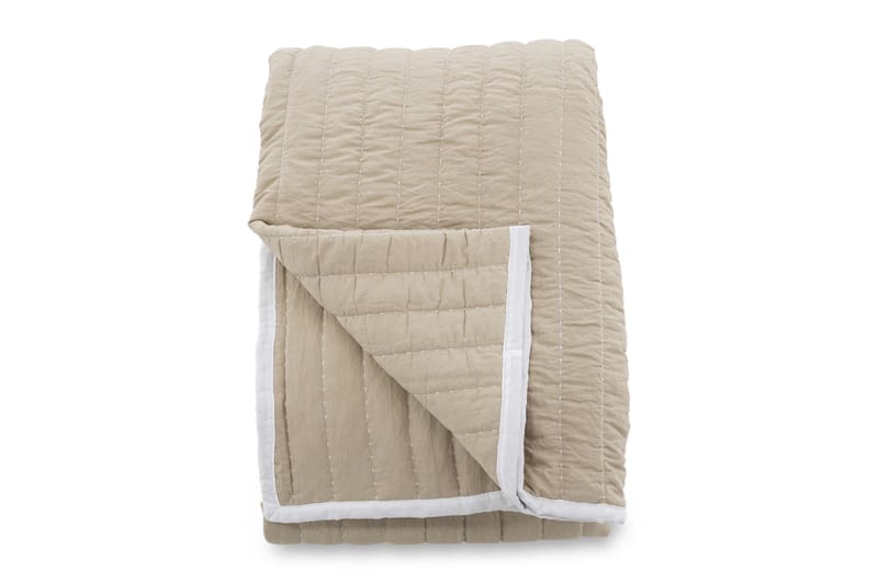 CHARRONLAKE Överkast 180x260 cm Beige - Överkast - Sängkläder - Överkast dubbelsäng
