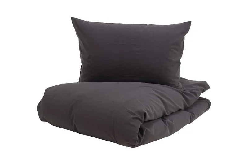 Chill Bäddset 150x210/50x60 cm Mörkgrå - Turiform - Textilier & mattor - Sängkläder - Bäddset & påslakanset