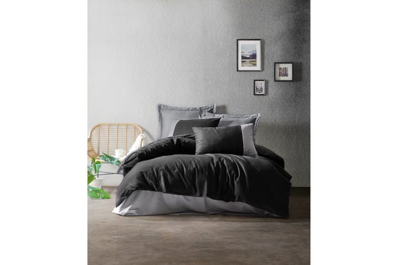 Cotton Box Ranforce Bäddset, Grå