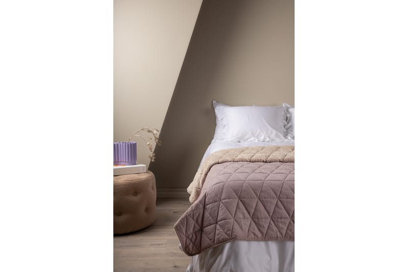 DUVALS Överkast 150x250 cm Ljusrosa - Överkast - Sängkläder - Överkast dubbelsäng