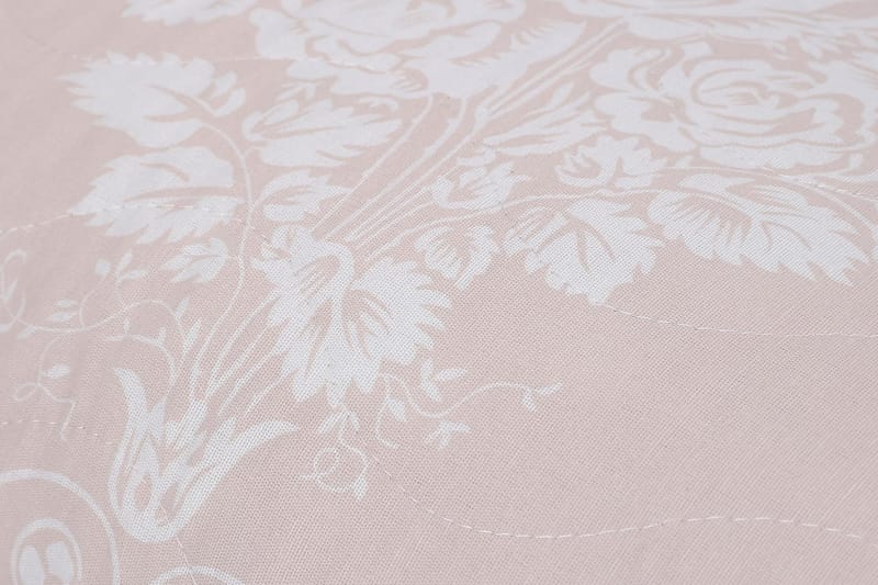 EnLora Home Överkast Dubbelt 200x220+2 Kuddfodral - Beige/Vit - Textilier & mattor - Sängkläder - Bäddset & påslakanset