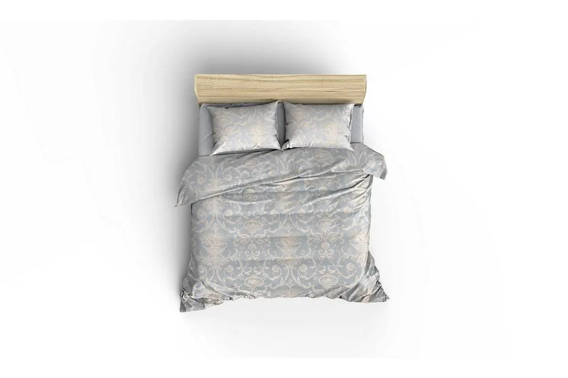 Eponj Home Överkast Dubbelt 200x235+Lakan+2 Kuddfodral - Blå/Vit - Textilier & mattor - Sängkläder - Bäddset & påslakanset