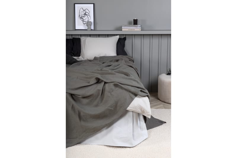 FERNWOOD Överkast 180x260 cm Ljusgrå - Överkast - Sängkläder - Överkast dubbelsäng
