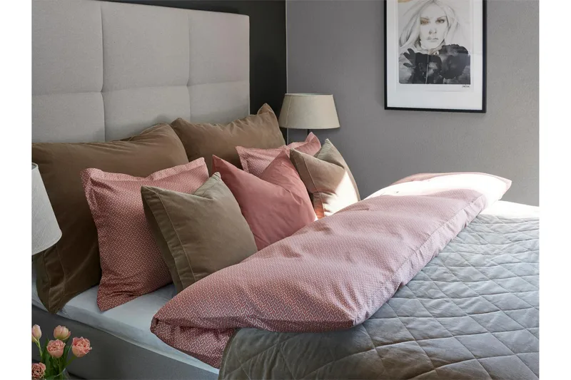 Forma Bäddset 230x220/50x60 cm Rost - Turiform - Textilier & mattor - Sängkläder - Bäddset & påslakanset