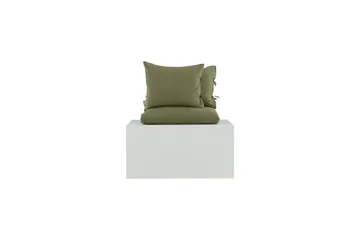 Jenna Bäddset 2-Dels 220x240/50x60 cm - Grön - Textilier & mattor - Sängkläder - Bäddset & påslakanset
