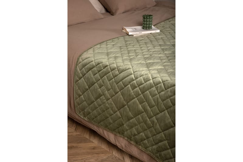 Jilly Överkast 80x260 cm - Grön - Textilier & mattor - Sängkläder - Överkast