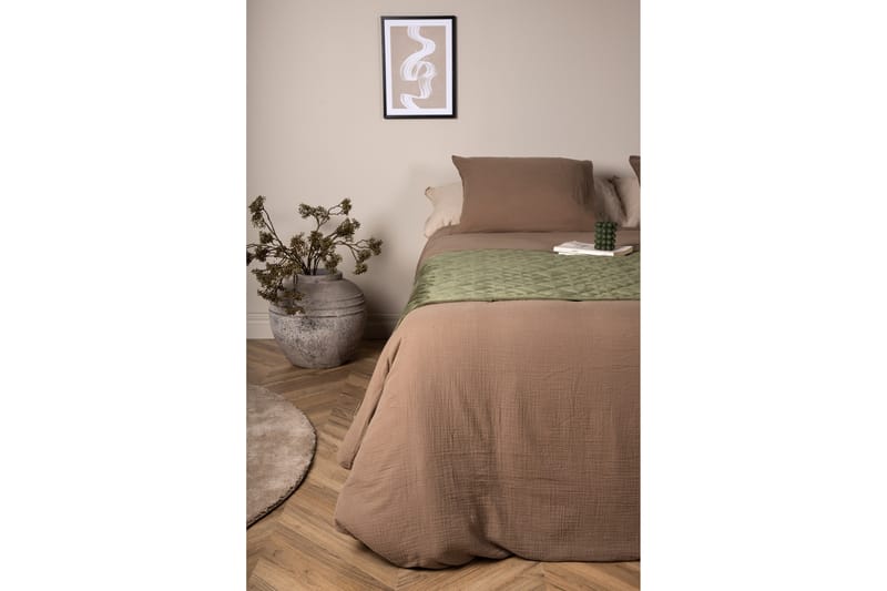Jilly Överkast 80x260 cm - Grön - Textilier & mattor - Sängkläder - Överkast