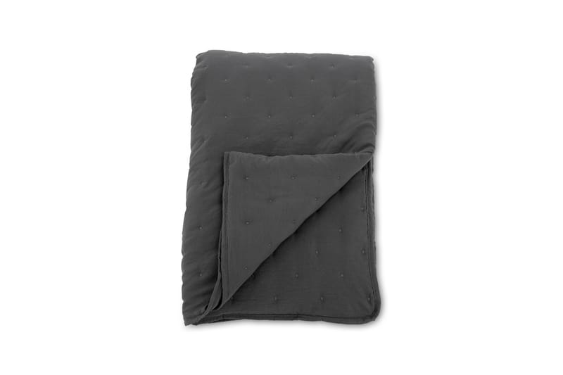 KIRSLA Överkast 180x260 cm Antracit - Överkast - Sängkläder - Överkast dubbelsäng