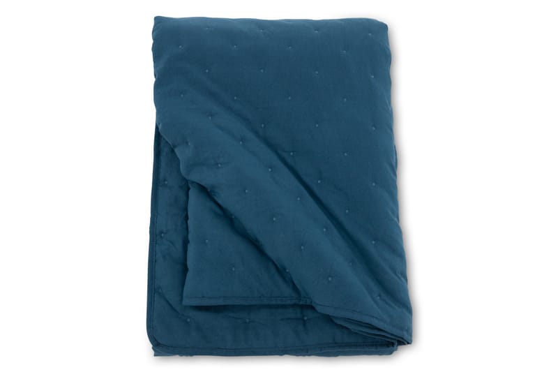 KIRSLA Överkast 260x260 cm Blå - Överkast - Sängkläder - Överkast dubbelsäng