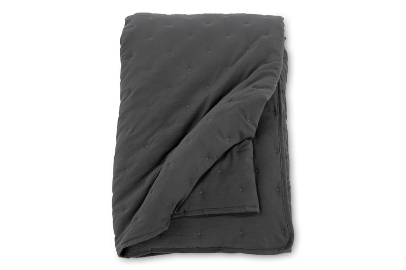 KIRSLA Överkast 80x180 cm Antracit - Överkast - Sängkläder - Överkast dubbelsäng