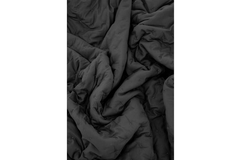 KIRSLA Överkast 80x180 cm Antracit - Överkast - Sängkläder - Överkast dubbelsäng