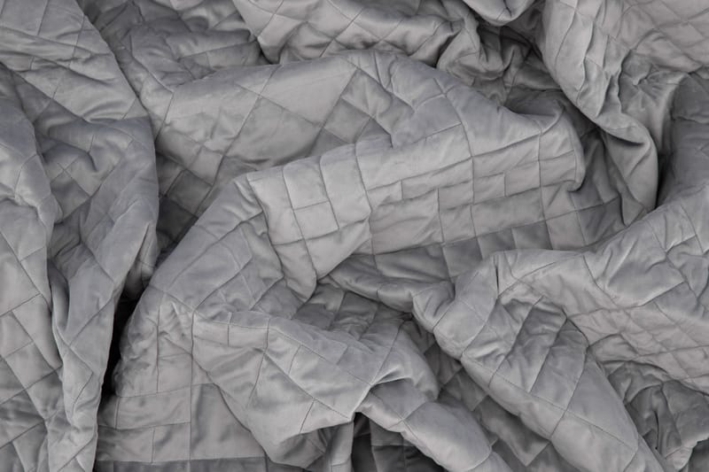 LACLA Överkast 260x260 cm Ljusgrå - Överkast - Sängkläder - Överkast dubbelsäng