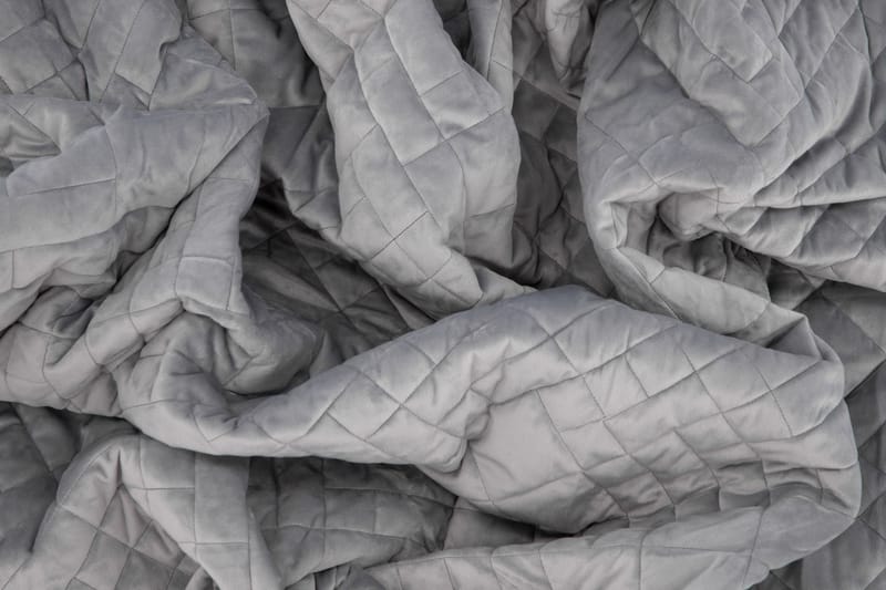 LACLA Överkast 80x150 cm Ljusgrå - Överkast - Sängkläder - Överkast dubbelsäng