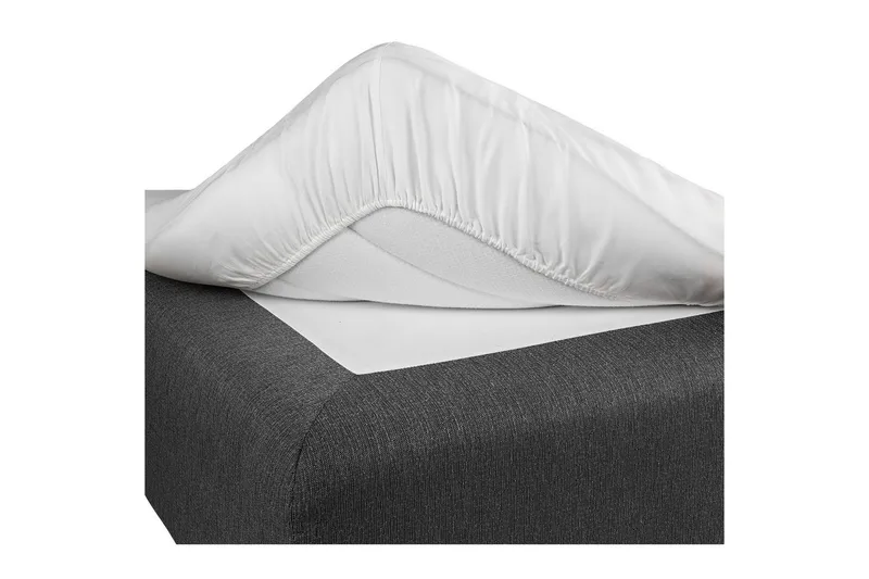 Dra-på-lakan Borganäs of Sweden, 120 x 200 cm, Vit