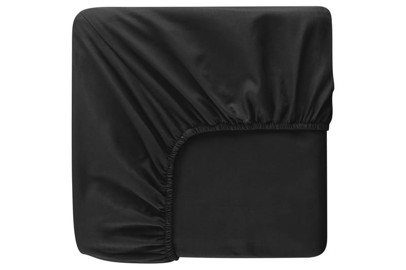 Dra-på-lakan Borganäs of Sweden - 90 x 200 cm, Svart - Textilier & mattor - Sängkläder - Underlakan - Dra-på-lakan
