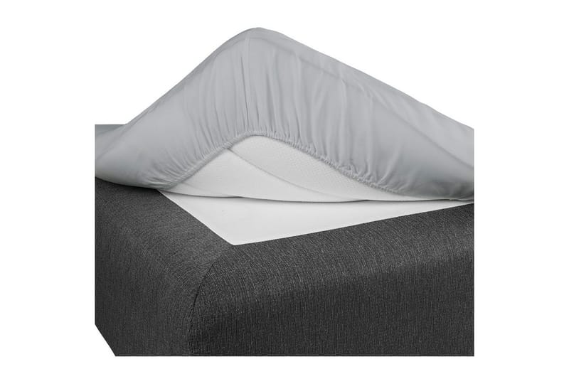 Dra-på-lakan Borganäs of Sweden, 90 x 200 cm, Ljusgrå