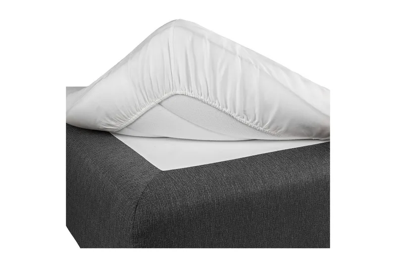 Dra-på-lakan Borganäs of Sweden, 160 x 200 cm, Vit