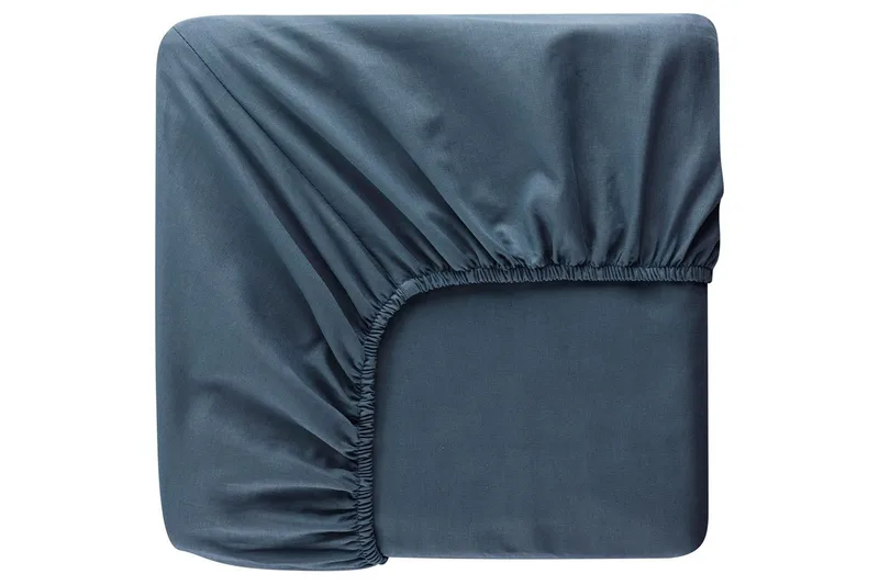 Dra-på-lakan Borganäs of Sweden - 90 x 200 cm, Marinblå - Textilier & mattor - Sängkläder - Underlakan - Dra-på-lakan