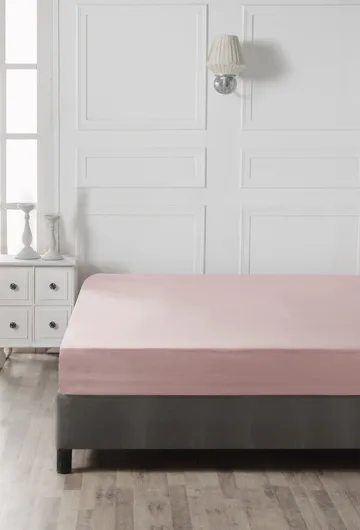 Faylor Dra-på-lakan 140x190cm - Gammelrosa - Textilier & mattor - Sängkläder - Underlakan - Dra-på-lakan