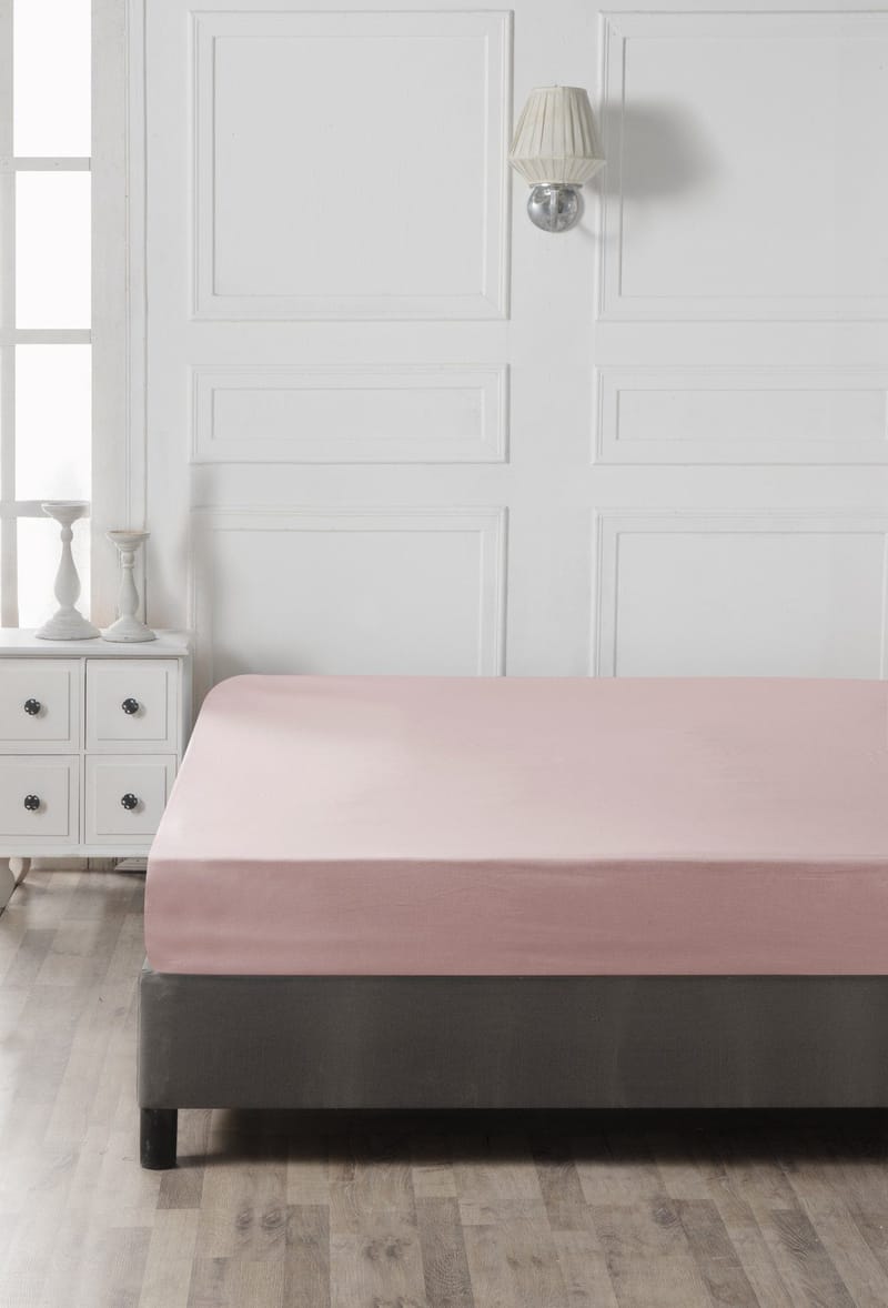 Faylor Dra-på-lakan 140x190cm - Gammelrosa - Textilier & mattor - Sängkläder - Underlakan - Dra-på-lakan